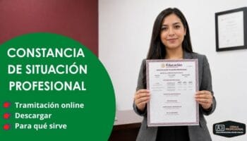 Constancia de Situación Profesional